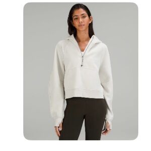 Women's LuluLemon Half Zip Oversized Scuba Hoodie